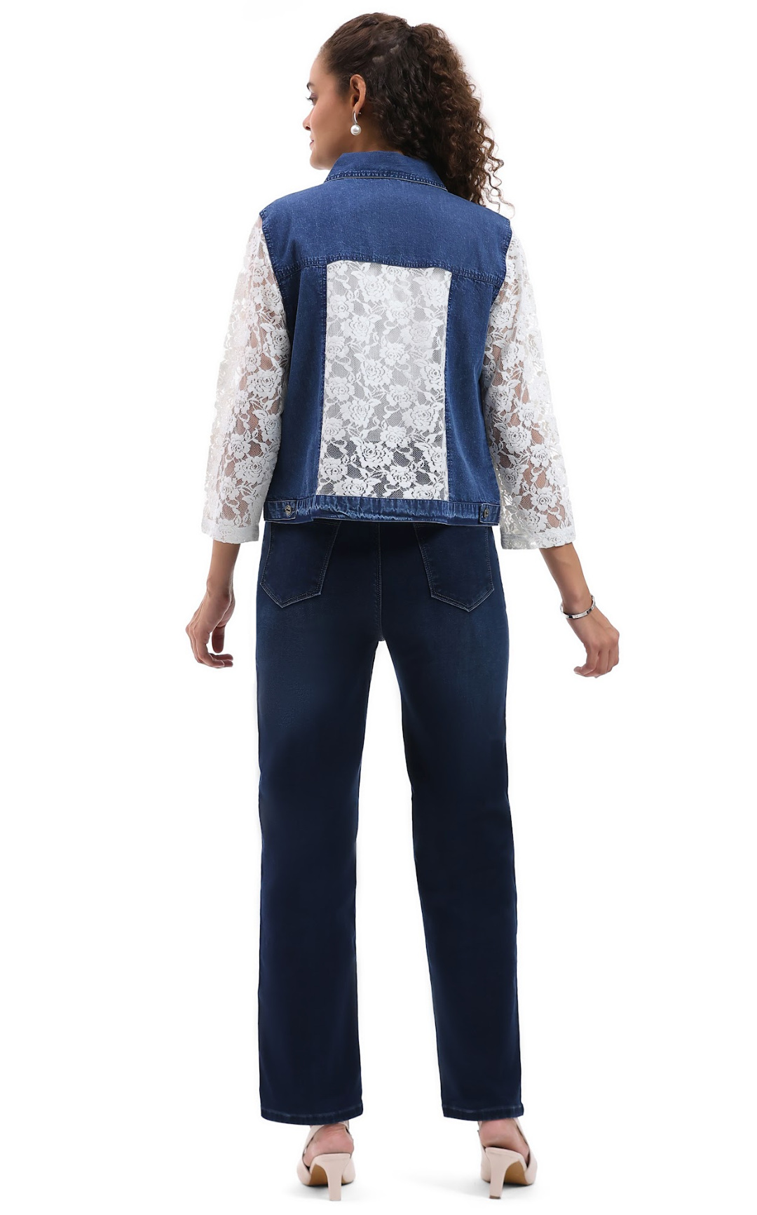 Parsley & Sage LACEY COLLARED JACKET - 26S460E21