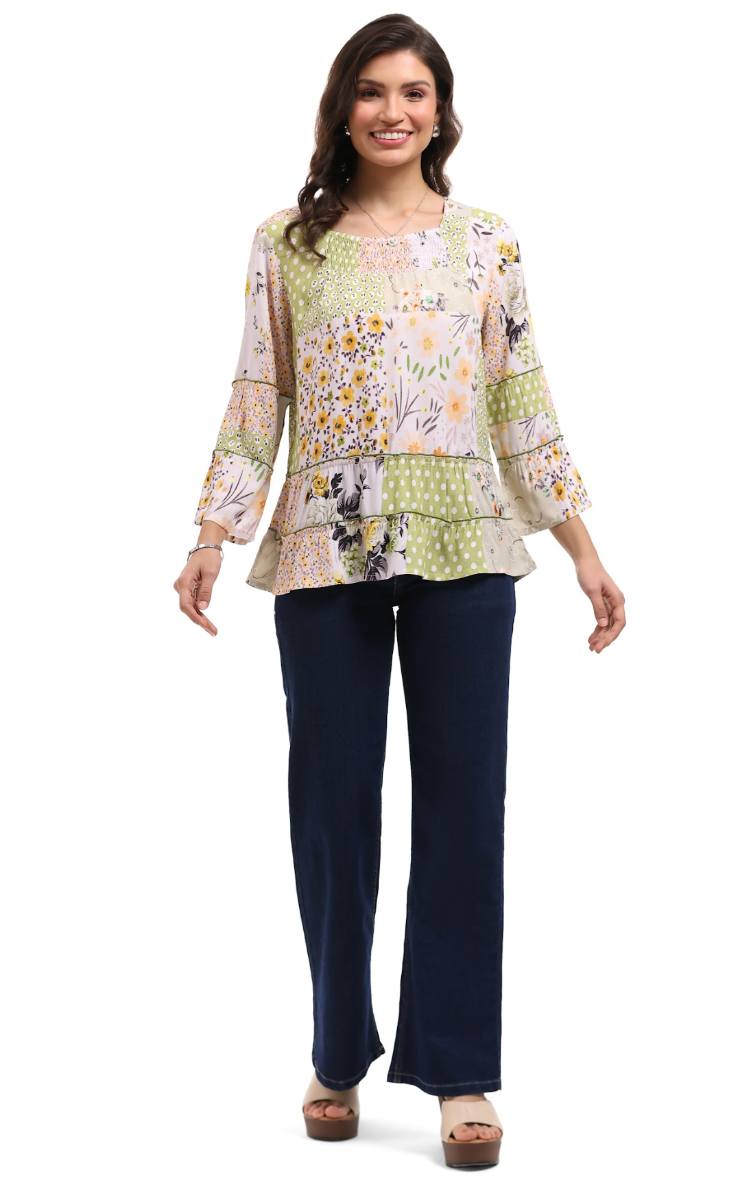 Parsley & Sage QUINN PEASANT TOP - 26T16C15