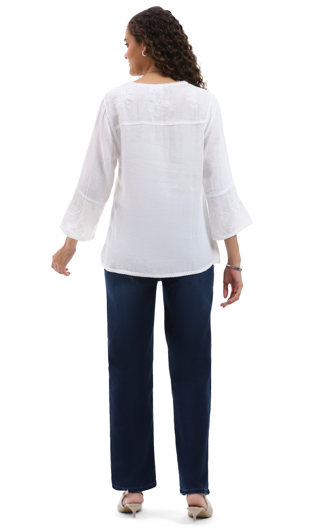 Parsley & Sage PEARL TOP - 26S468C - WHITE