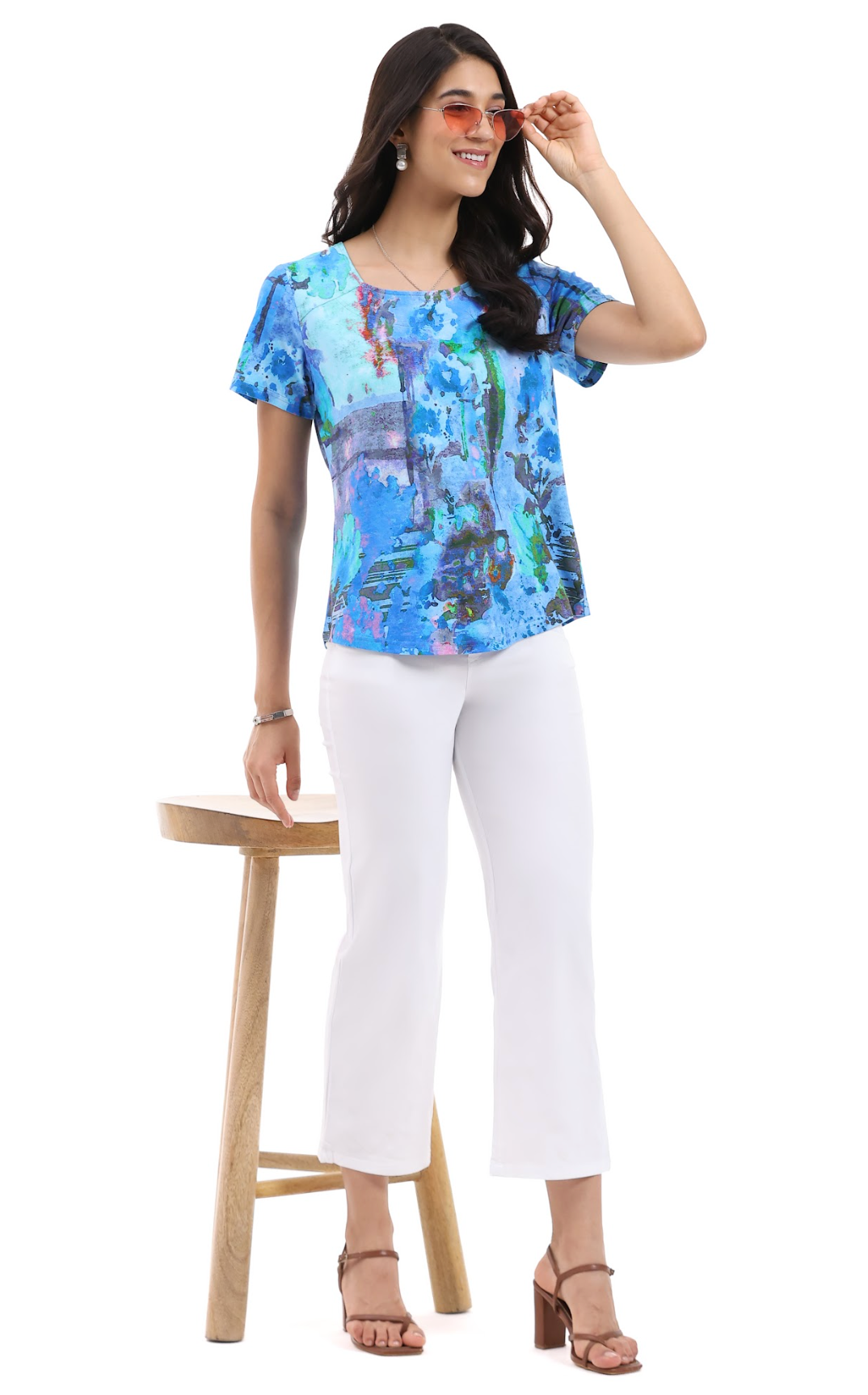 Parsley & Sage CAMPBELL S/S TOP - 26T02B