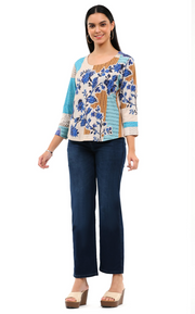 Parsley & Sage ROWAN HENLEY TOP - 26T17CP