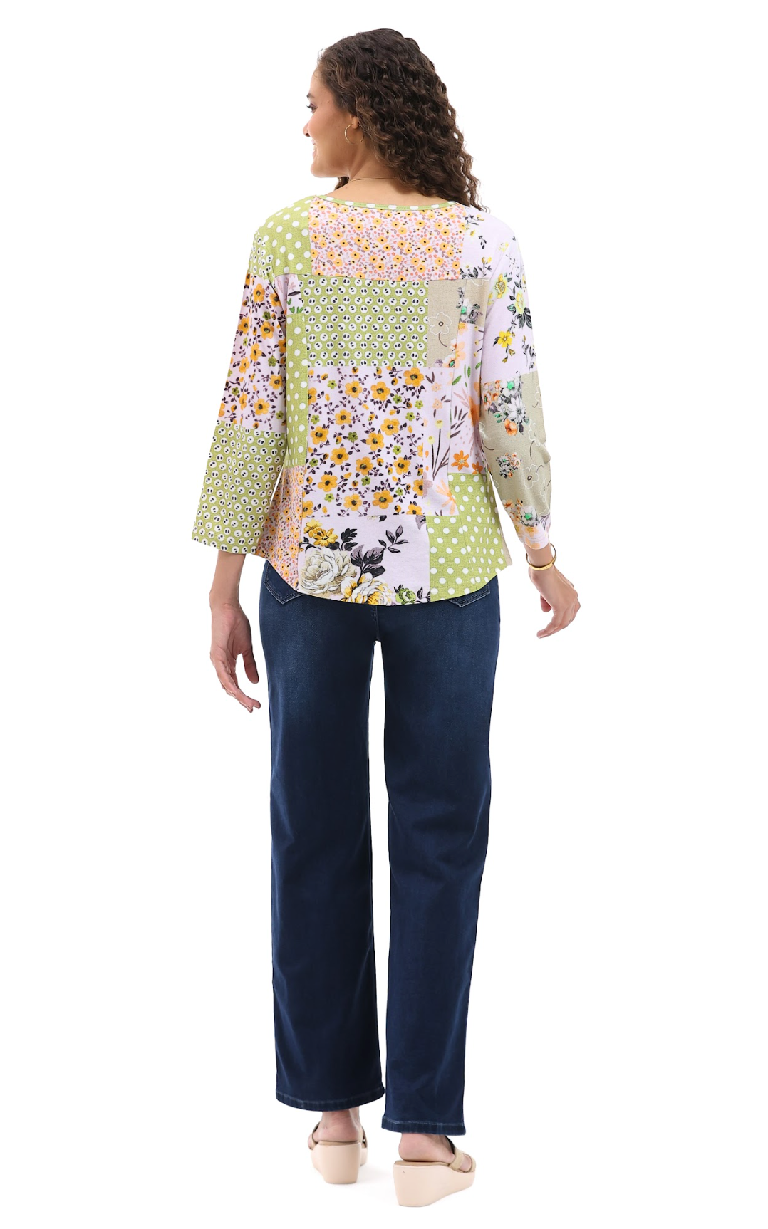 Parsley & Sage QUINN BUTTON TOP - 26T16C6