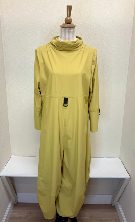 IC COLLECTION Jumpsuit- 3297JS- MUSTARD