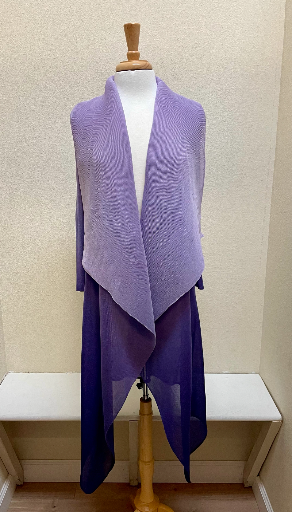Alquema Long Collare Coat - ORCHID