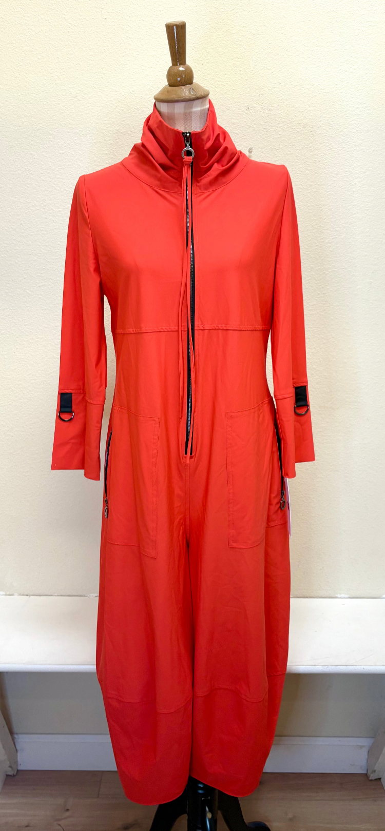 IC COLLECTION Jumpsuit- 3297JS- ORANGE