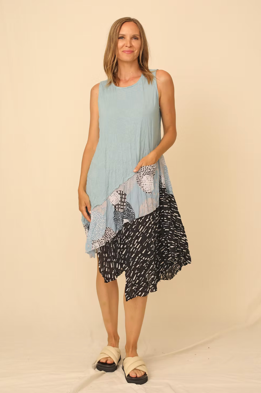 Chalet Frieda Dress - CM56303 - SKY