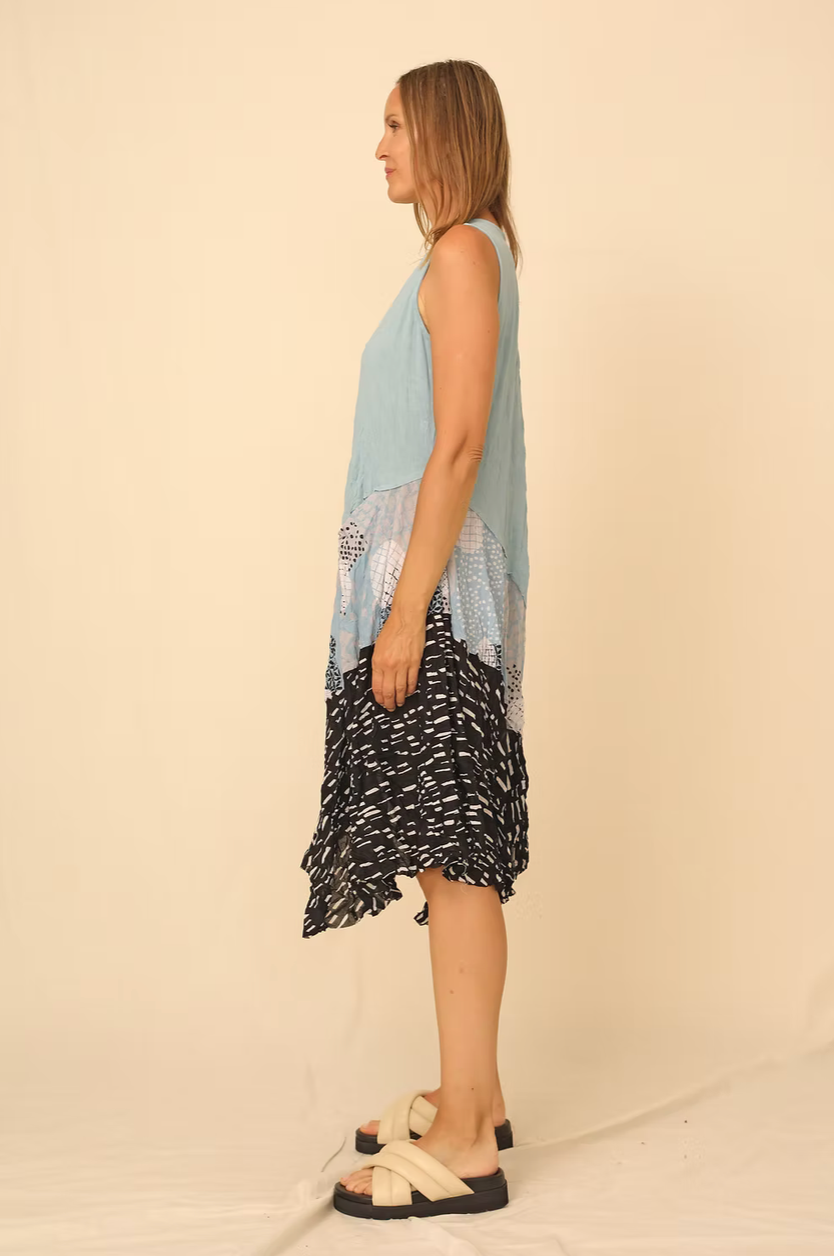 Chalet Frieda Dress - CM56303 - SKY