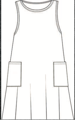 Kozan Holland Dress - GI-11036 - BLACK