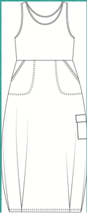 Kozan Deja Dress - VG-1998 - CAPRI