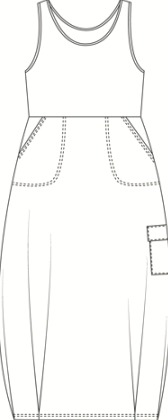 Kozan Deja Dress - VG-1988 - BLACK