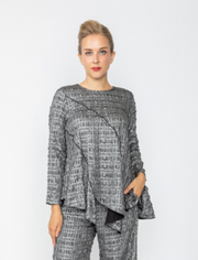 IC COLLECTION Top - 7235T - SILVER