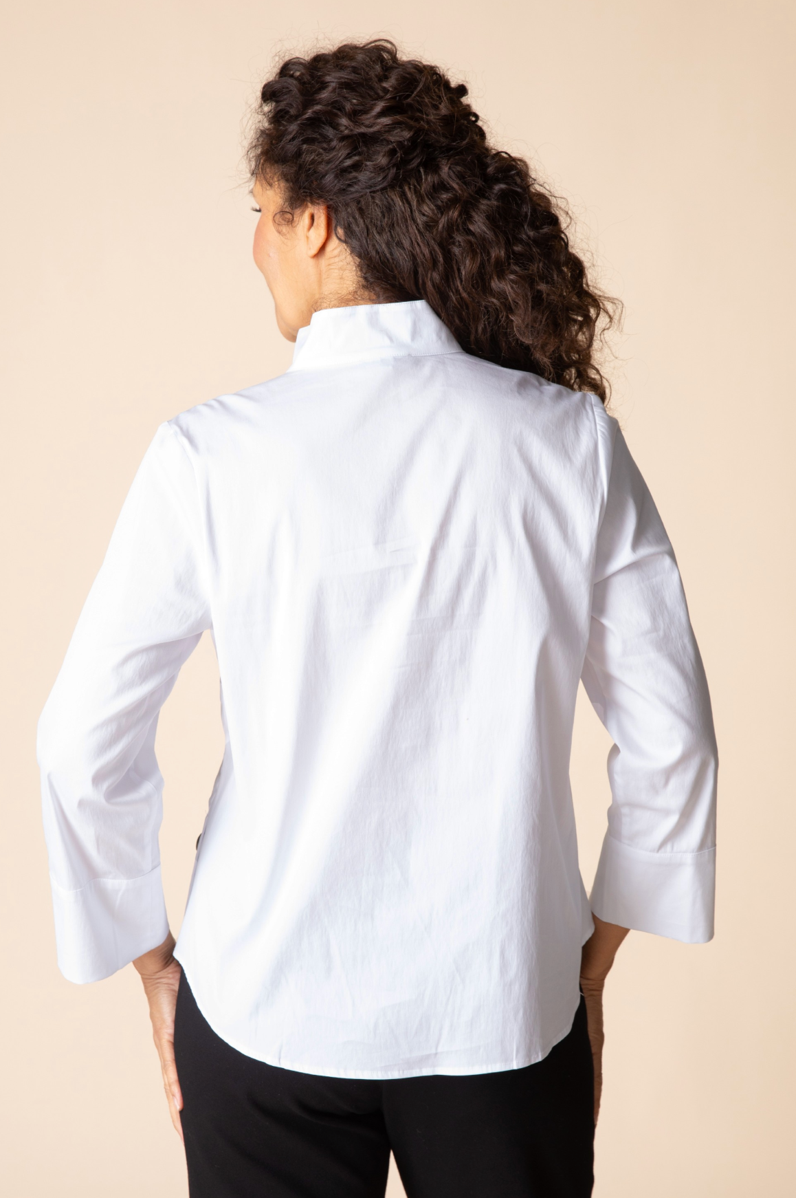 Habitat Perfect Travel Shirts Half Placket Pullover - 15045 - WHITE