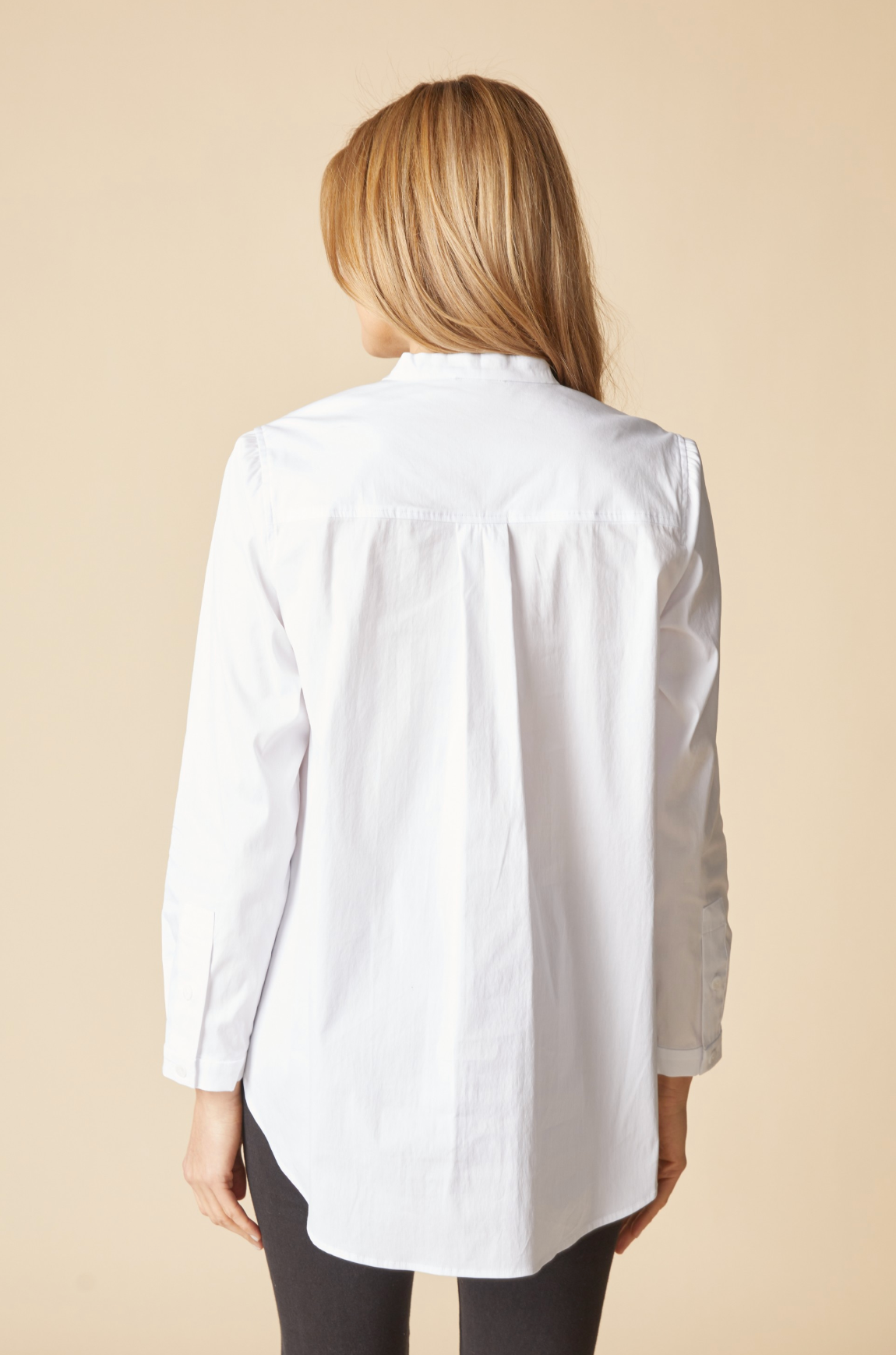 Habitat Perfect Travel Shirts Hidden Placket Shirt - 15012 - WHITE