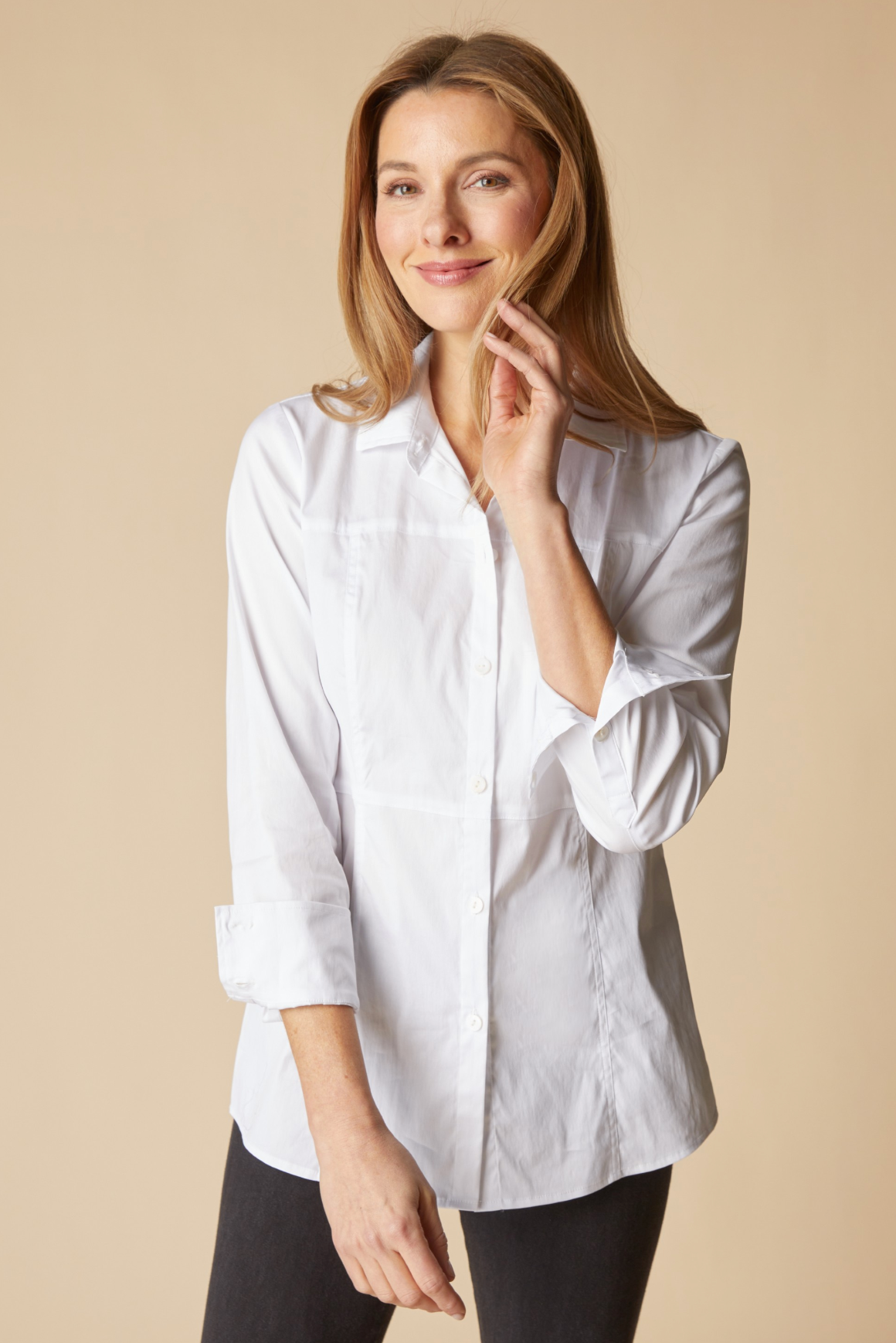 Habitat Perfect Travel Shirts Seamed Shirt - 15018 - WHITE