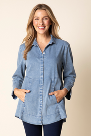 Habitat Perfect Travel Denim The One Shirt - 15519 - MEDIUM DENIM (NOT LIGHT DENIM)