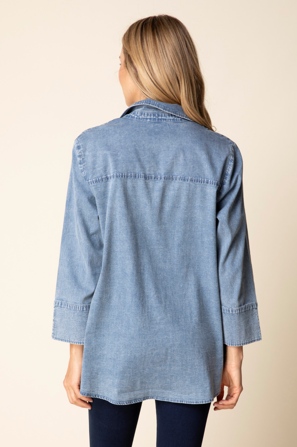 Habitat Perfect Travel Denim The One Shirt - 15519 - MEDIUM DENIM (NOT LIGHT DENIM)