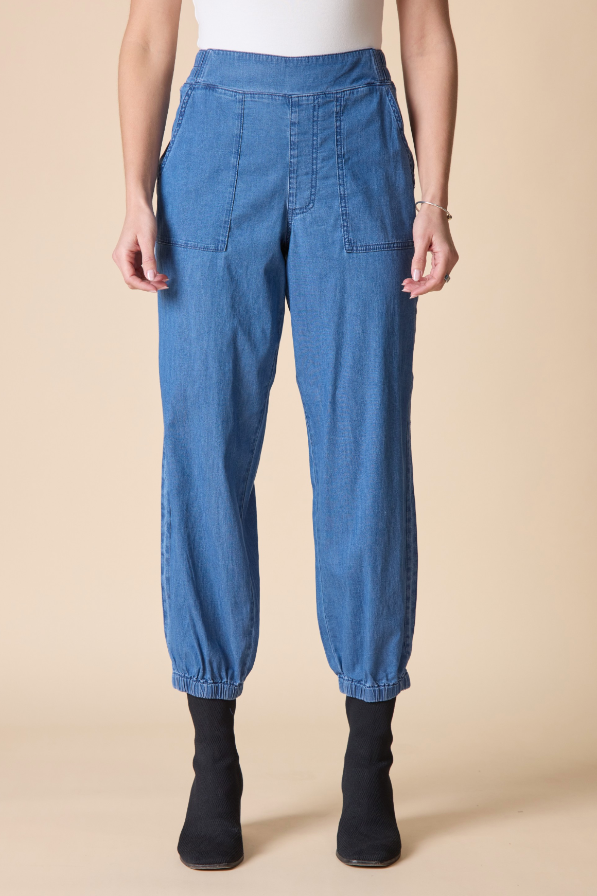 Habitat Perfect Travel Denim Jogger Pant - 15577 - MEDIUM DENIM