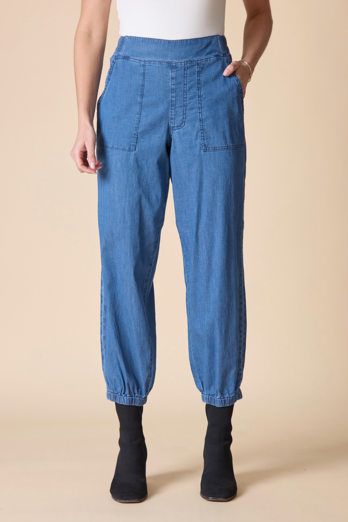 Habitat Perfect Travel Denim Jogger Pant - 15577 - MEDIUM DENIM
