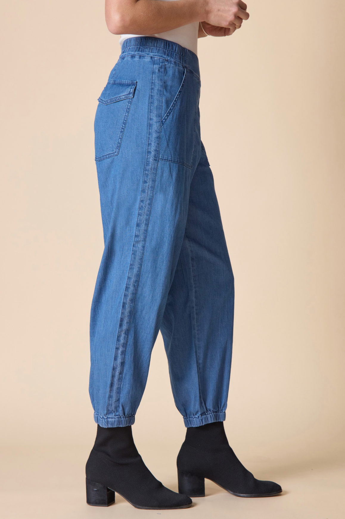 Habitat Perfect Travel Denim Jogger Pant - 15577 - MEDIUM DENIM