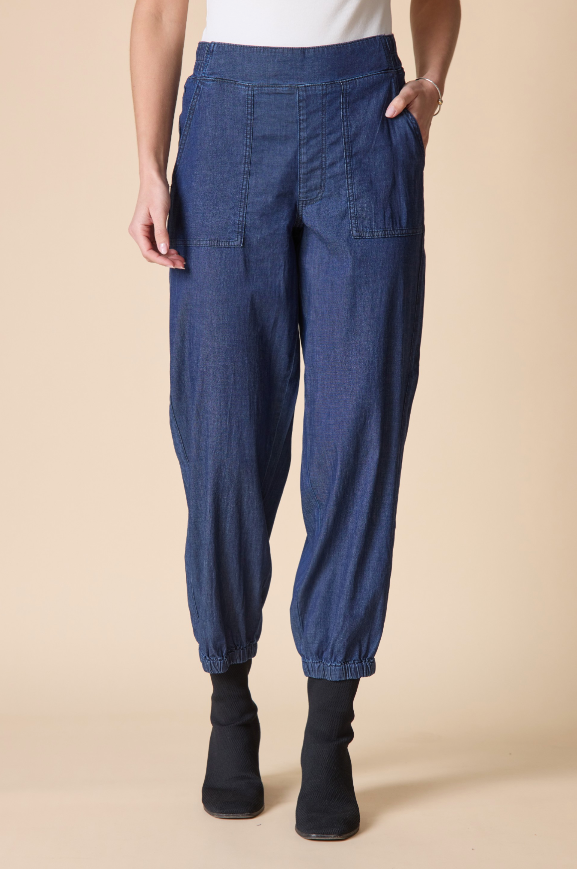 Habitat Perfect Travel Denim Jogger Pant - 15577 - DARK DENIM