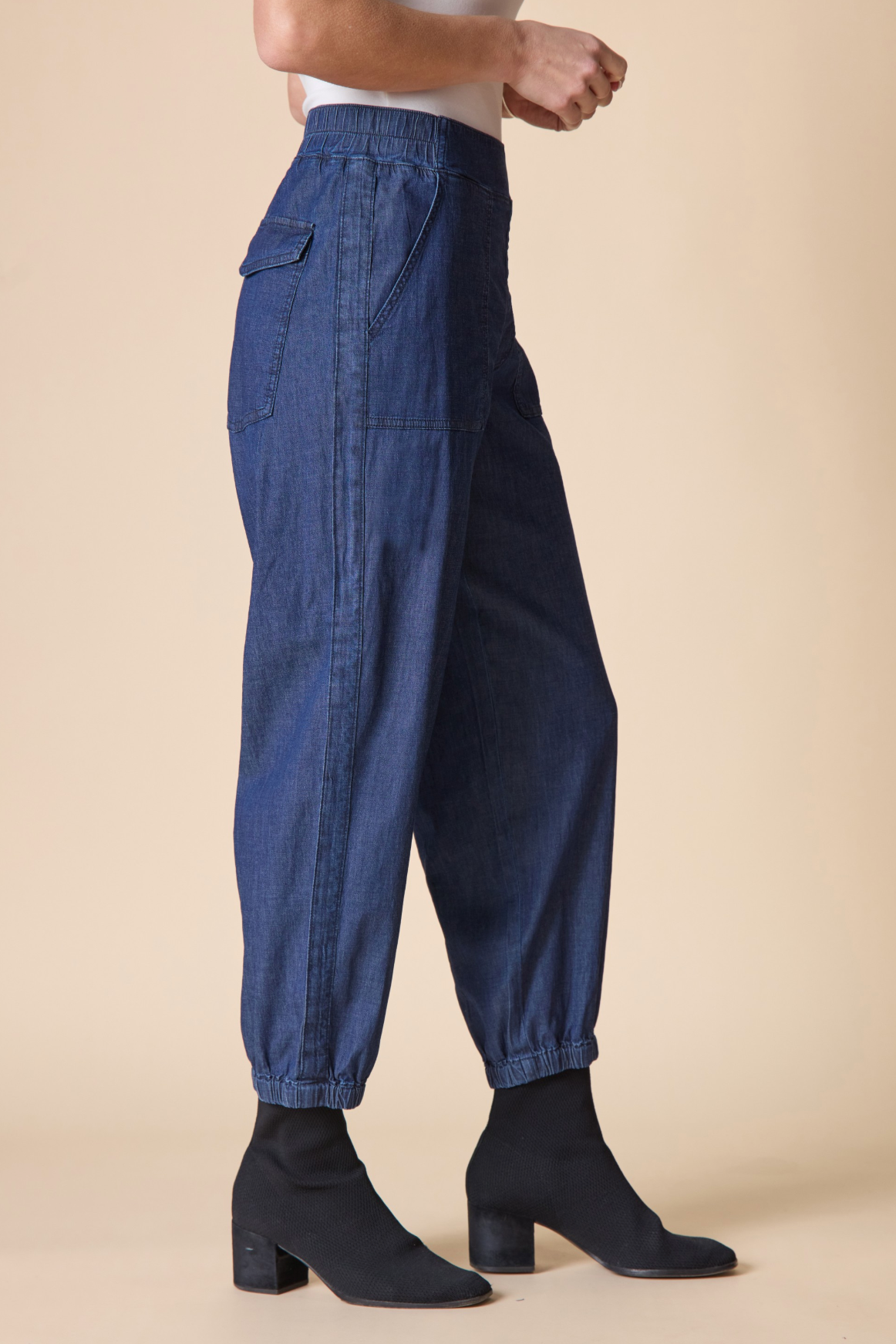 Habitat Perfect Travel Denim Jogger Pant - 15577 - DARK DENIM