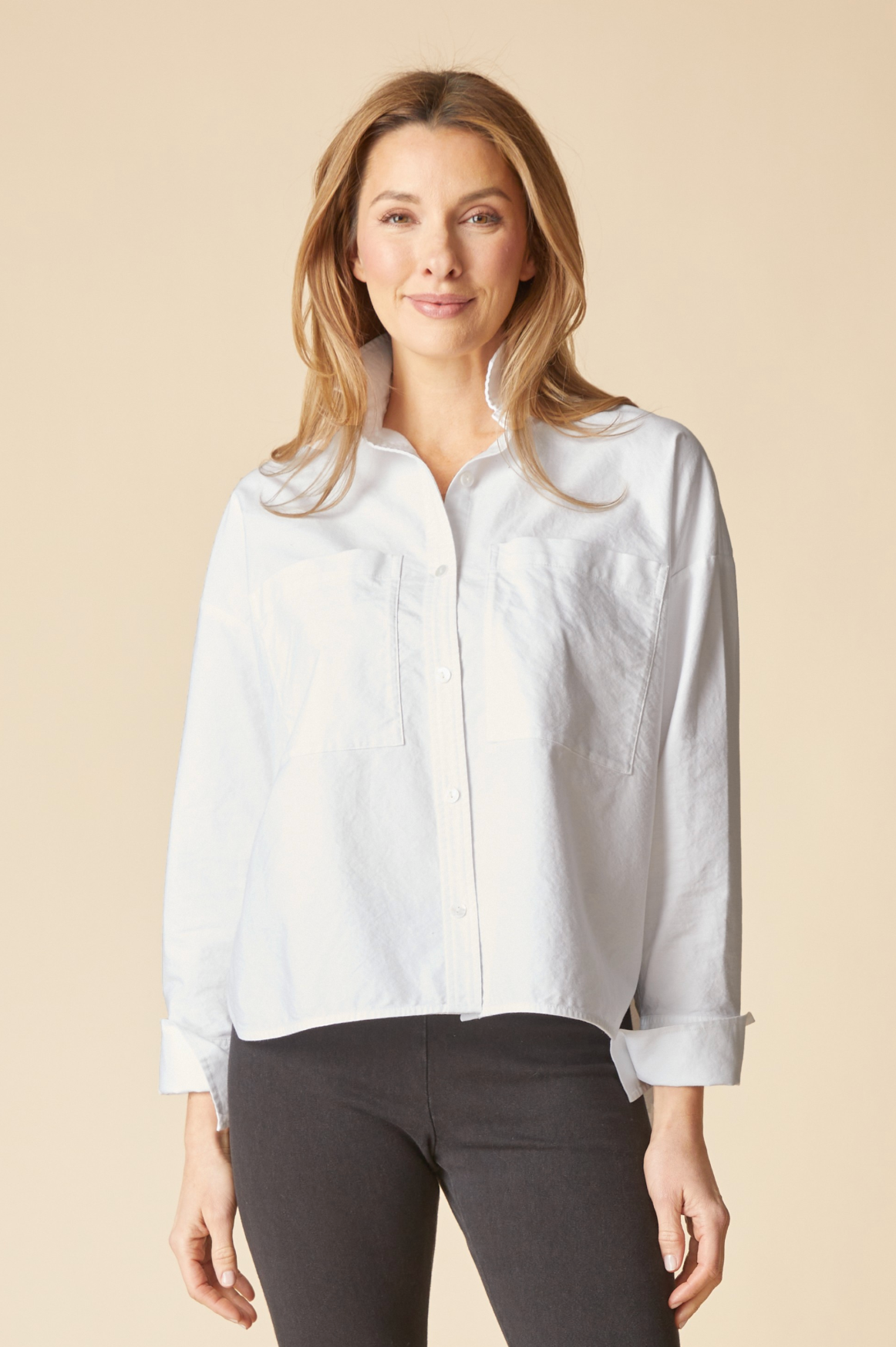 Habitat Perfect Travel Shirts Boxy Boyfriend Shirt - 15301 - WHITE