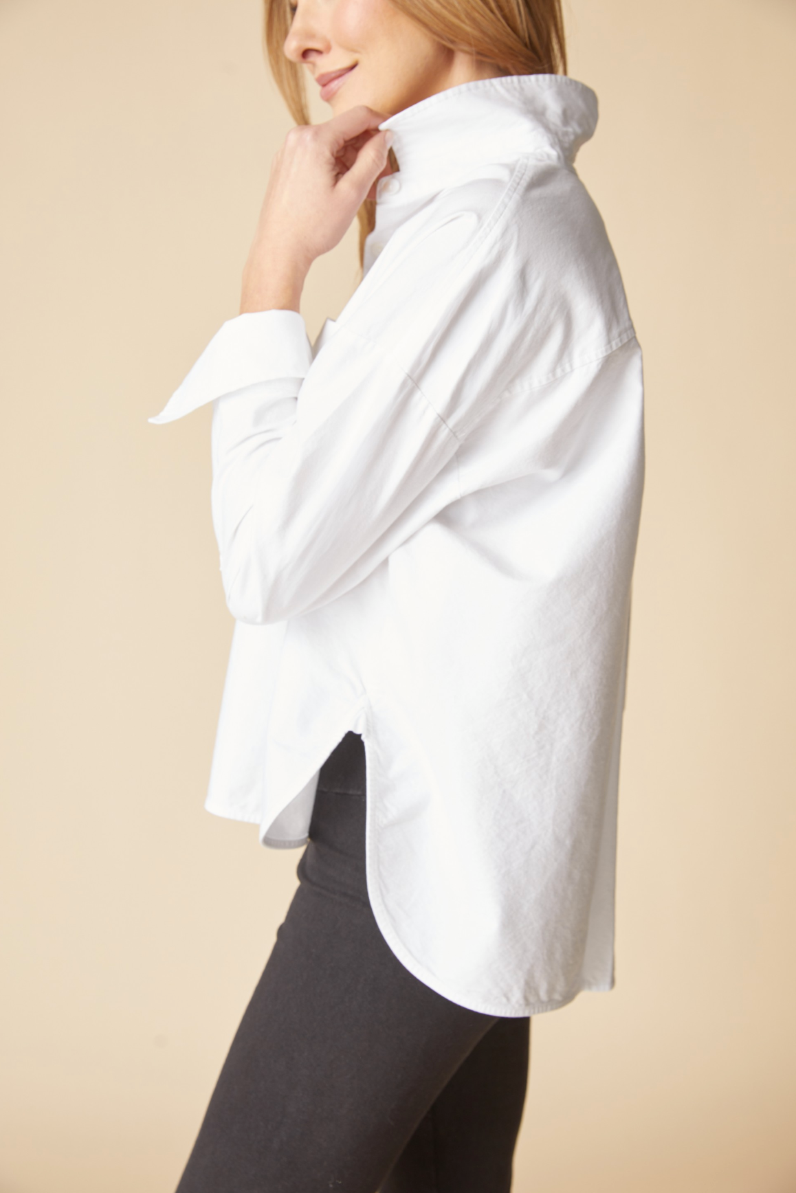 Habitat Perfect Travel Shirts Boxy Boyfriend Shirt - 15301 - WHITE
