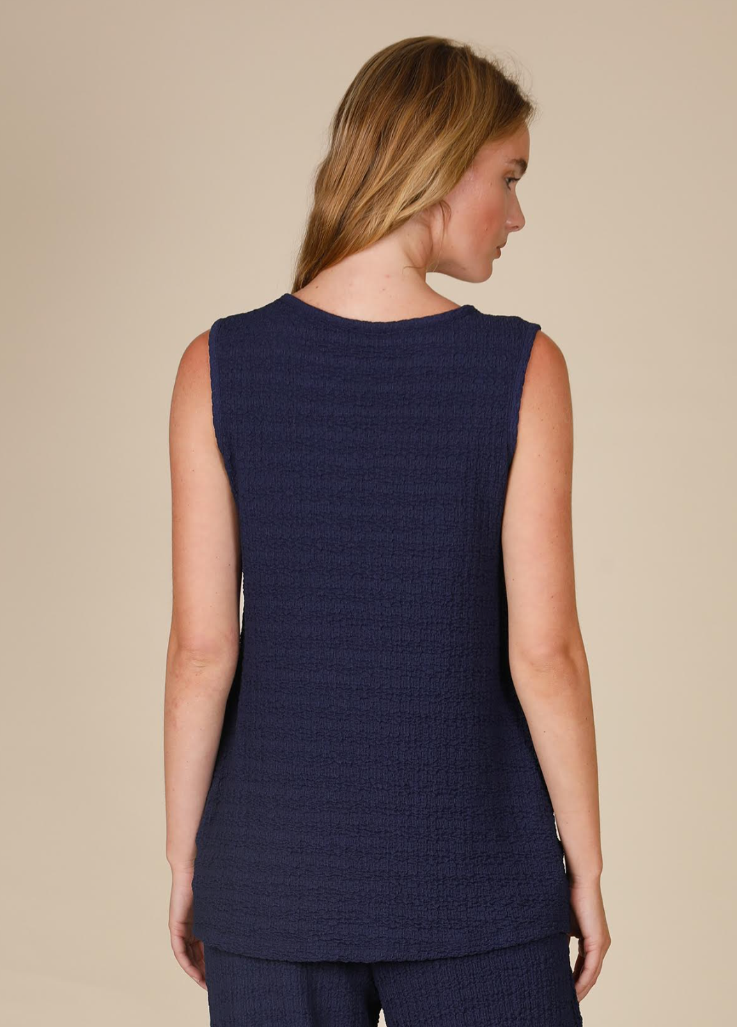 INOAH "Navy" - Solid Textured Pocket Tank