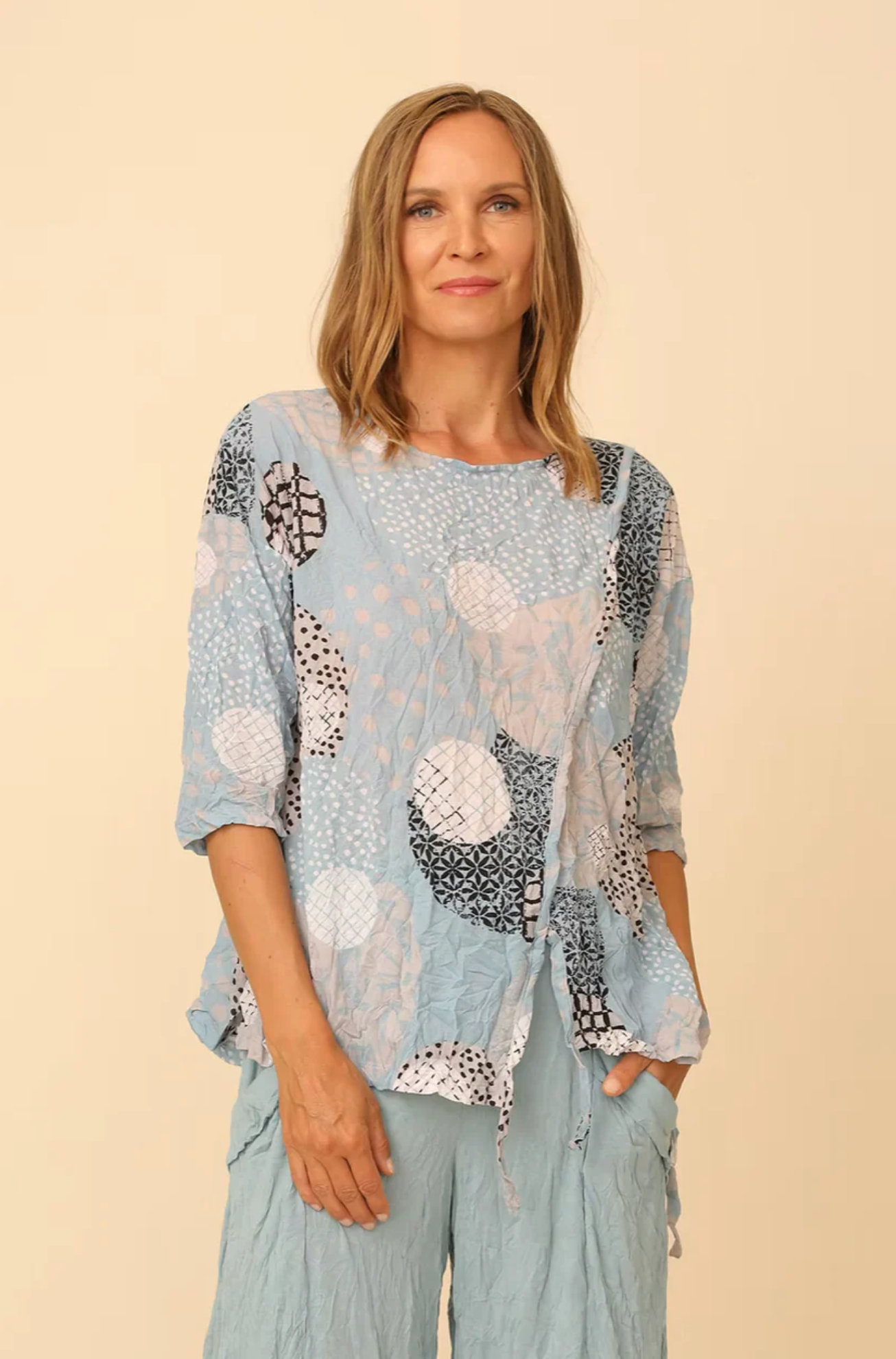 Chalet Laurie Top - CM52744 - SKY