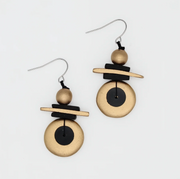 SYLCA Assuta Gold Drop Earrings