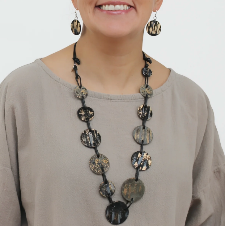 SYLCA Black Twilight Maren Necklace