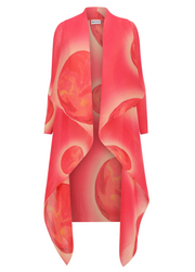 Alquema Long Collare Coat - LUNA PLANETS