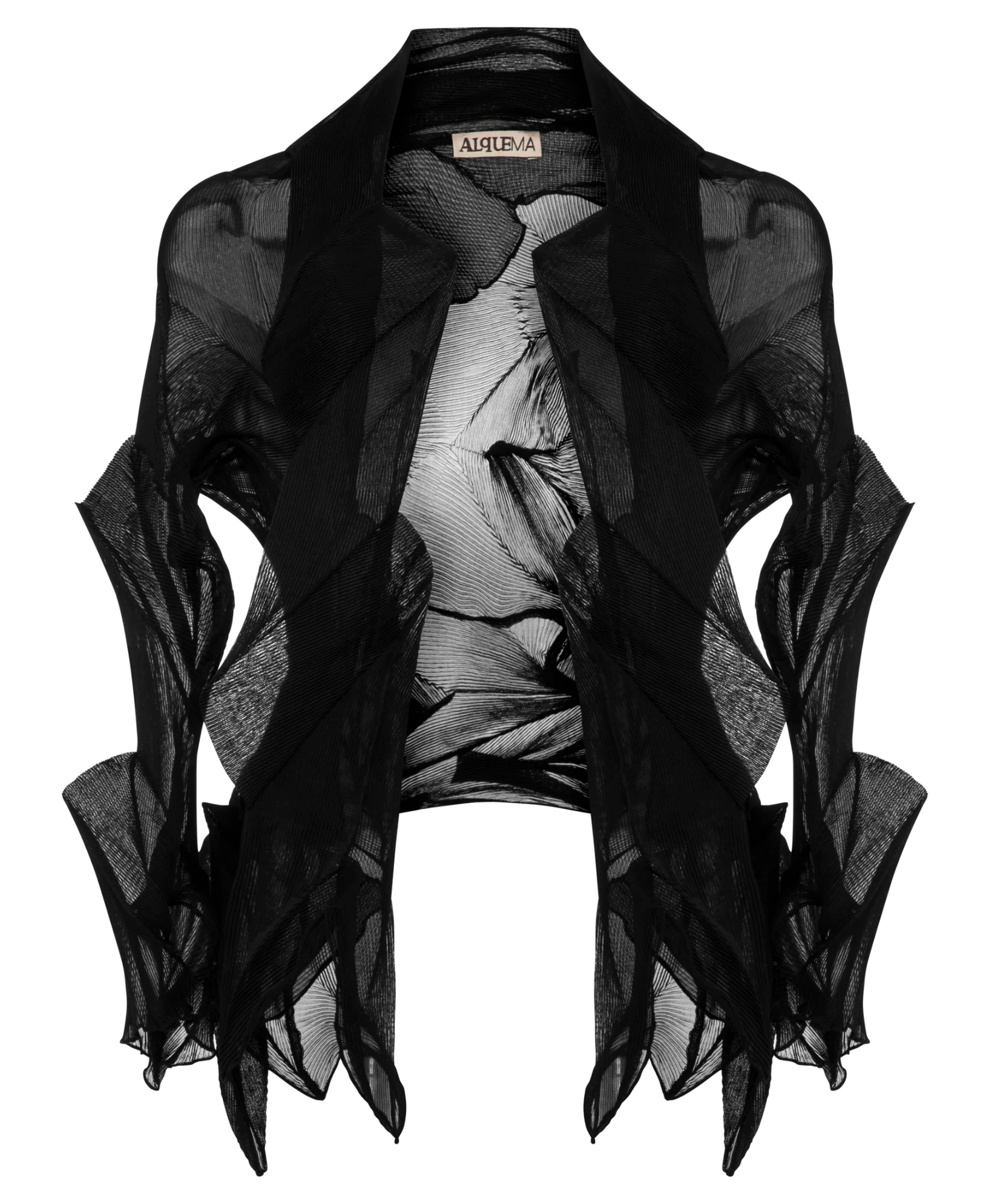 Alquema Jacqui Bolero - BLACK