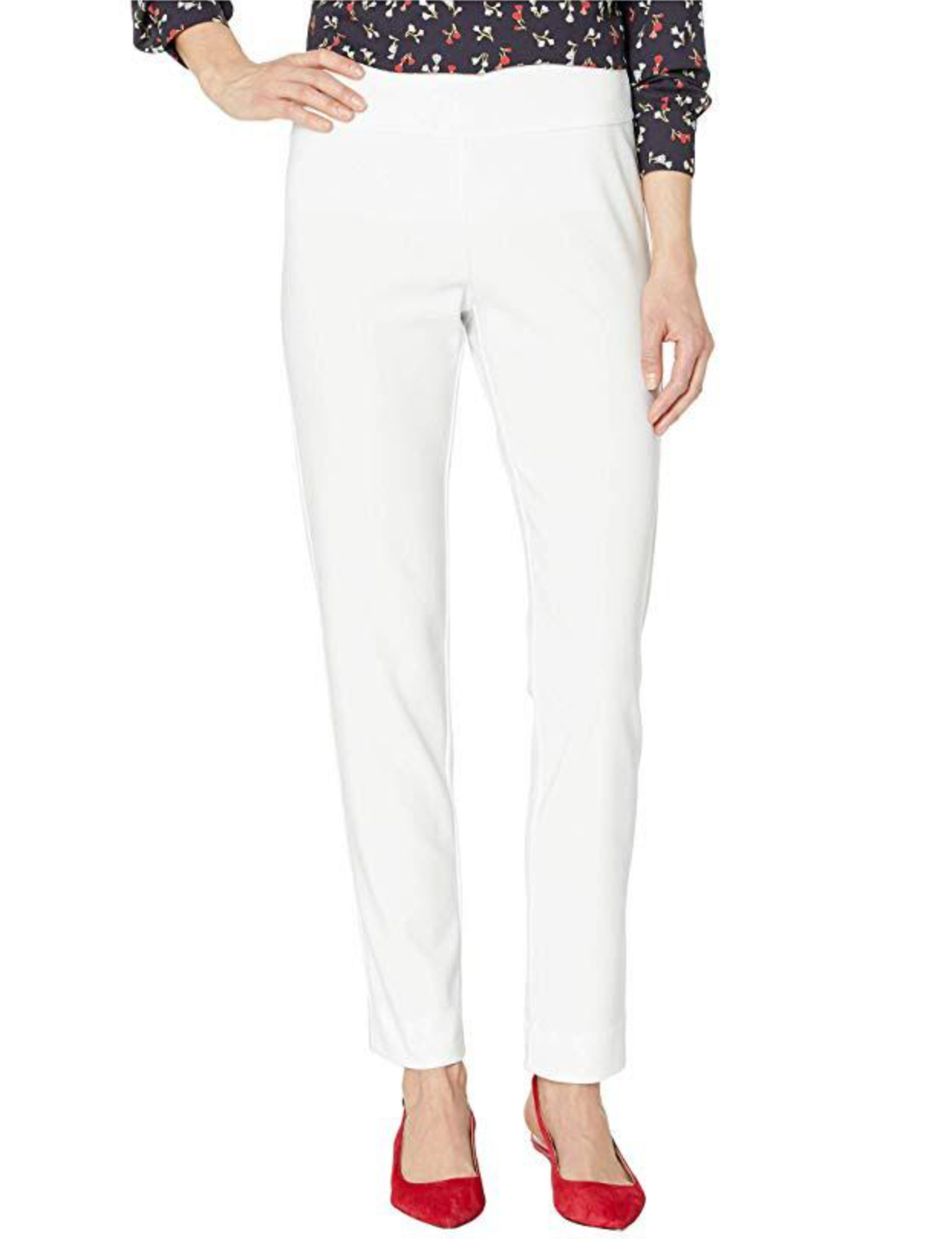 Krazy Larry - P-21 Straight Leg Pants - WHITE