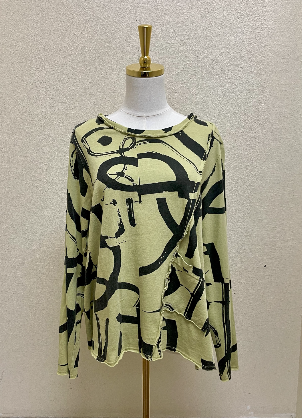 Fenini Asymmetrical Top - C46873P - PEA