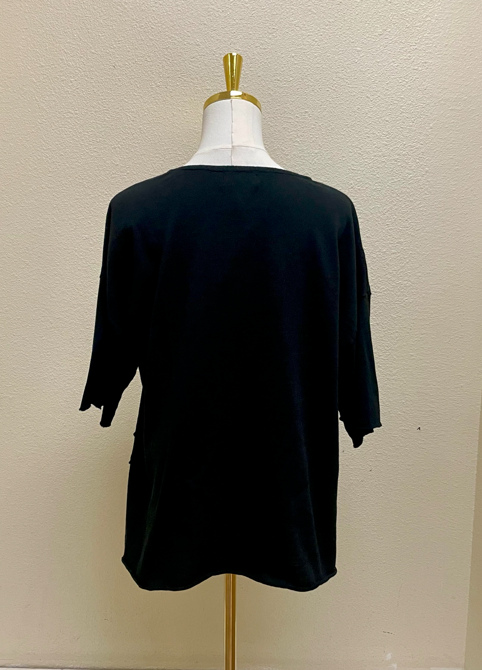 Fenini Pleat Top - C46862 - BLACK