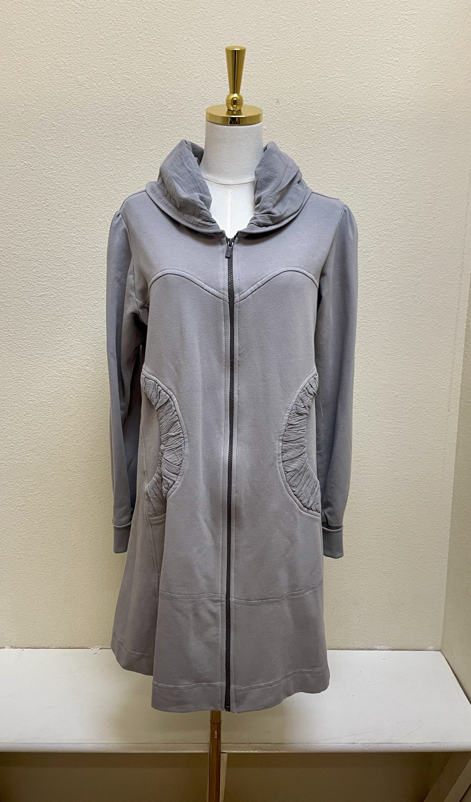 Color Me Cotton CMC Leah Hoodie Jacket - PLATINUM - SFT-3187