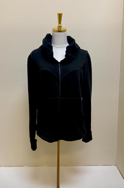 Color Me Cotton CMC Alana Hoodie Jacket - BLACK - SFT-3261