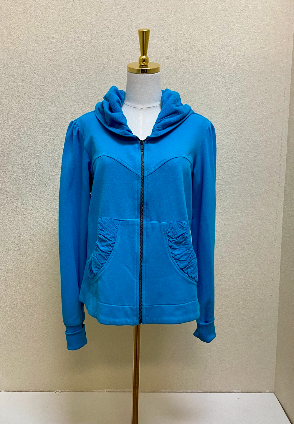 Color Me Cotton CMC Alana Hoodie Jacket - METHYL BLUE - SFT-3261