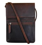 ili New York - ORGANIZER ON A STRING - 6824 - Rustic Brown
