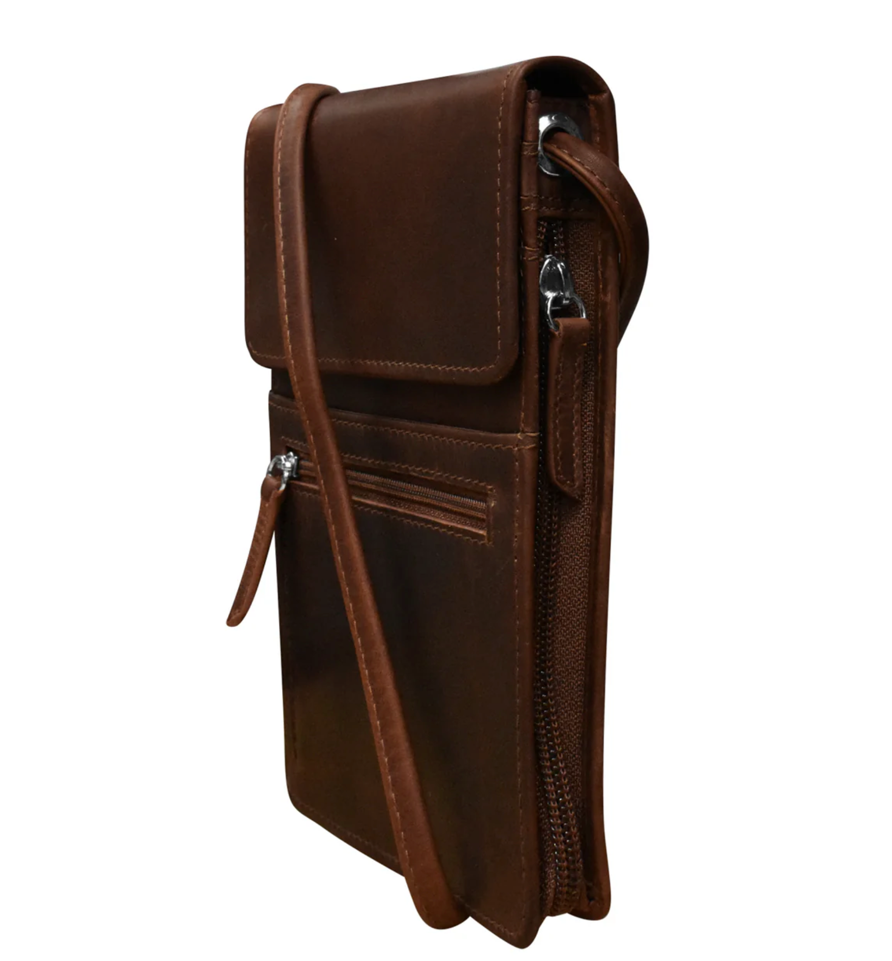 ili New York - ORGANIZER ON A STRING - 6824 - Rustic Brown