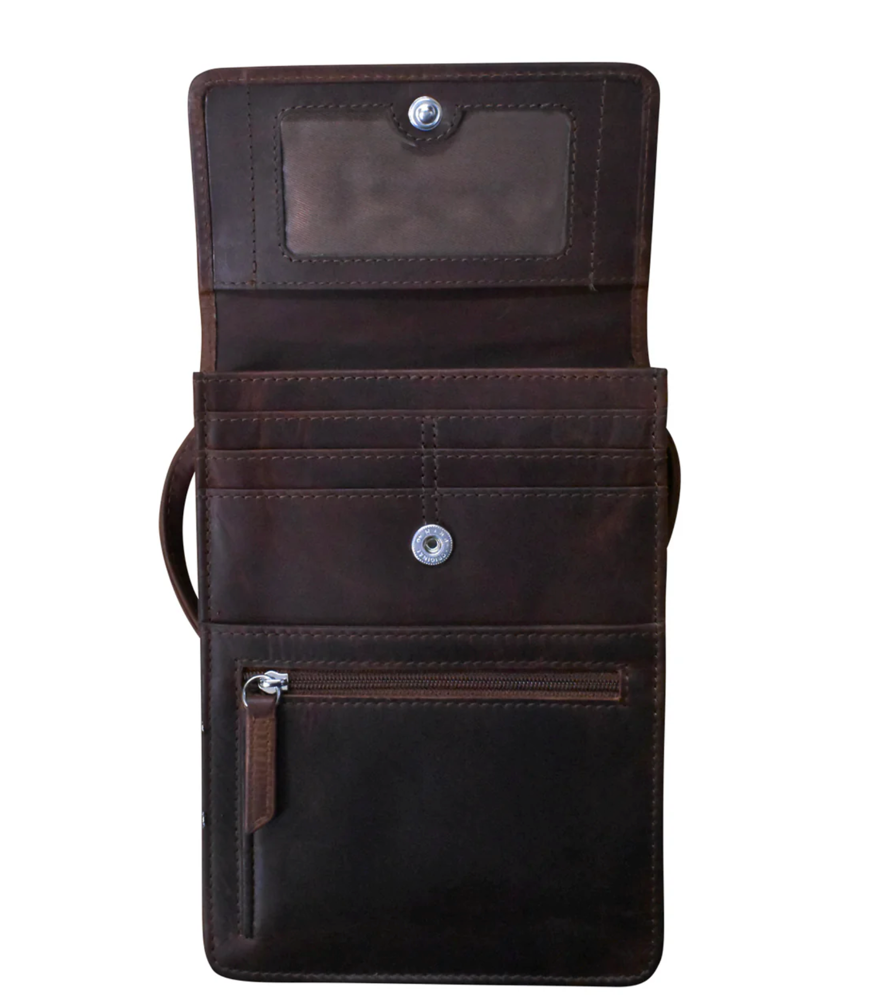 ili New York - ORGANIZER ON A STRING - 6824 - Rustic Brown
