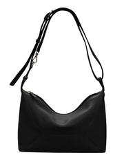 ili New York - SLOUCHY CONVERTIBLE SHOULDER BAG - 6722 - Black