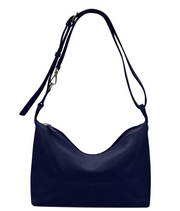 ili New York - SLOUCHY CONVERTIBLE SHOULDER BAG - 6722 - Classic Navy