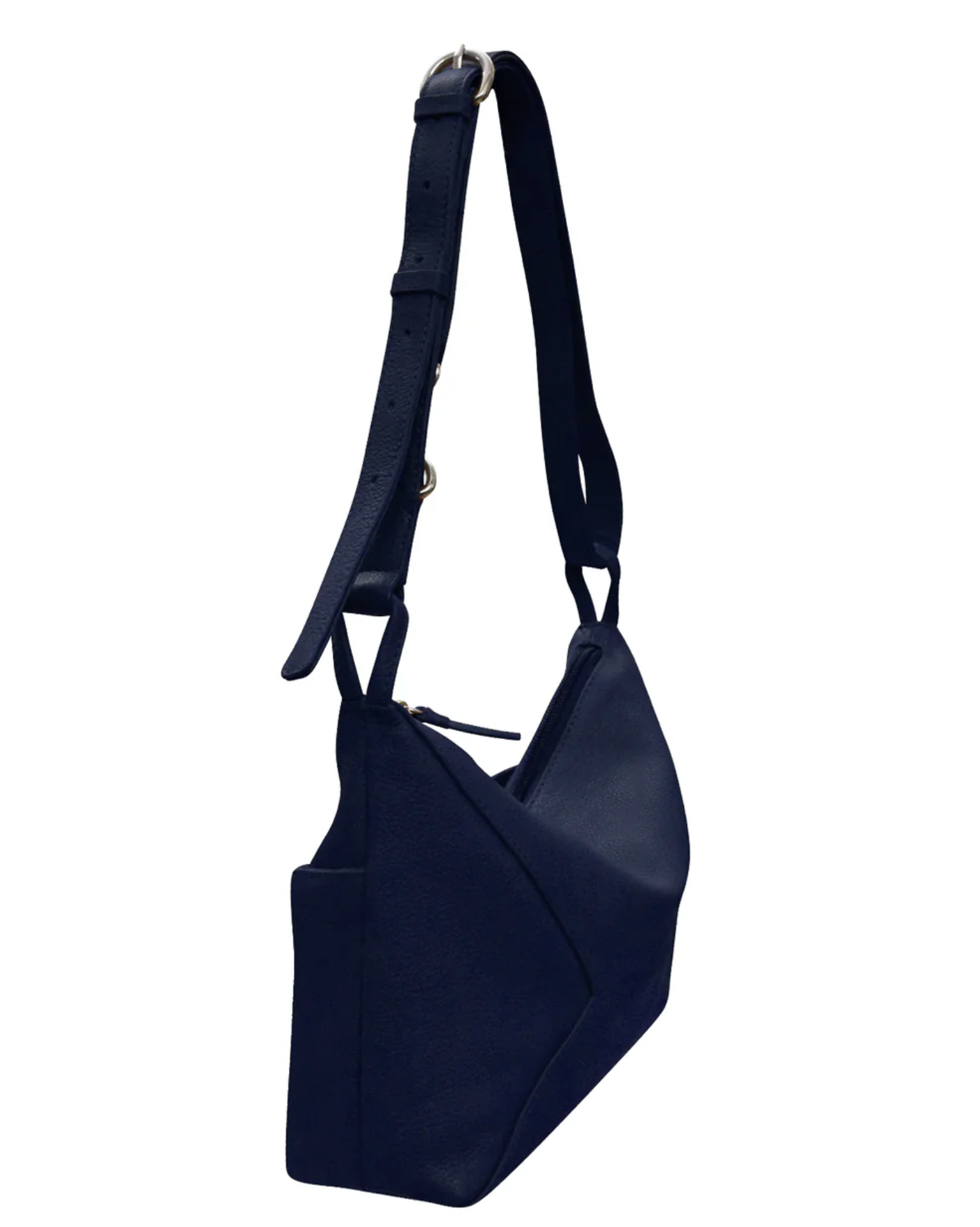 ili New York - SLOUCHY CONVERTIBLE SHOULDER BAG - 6722 - Classic Navy