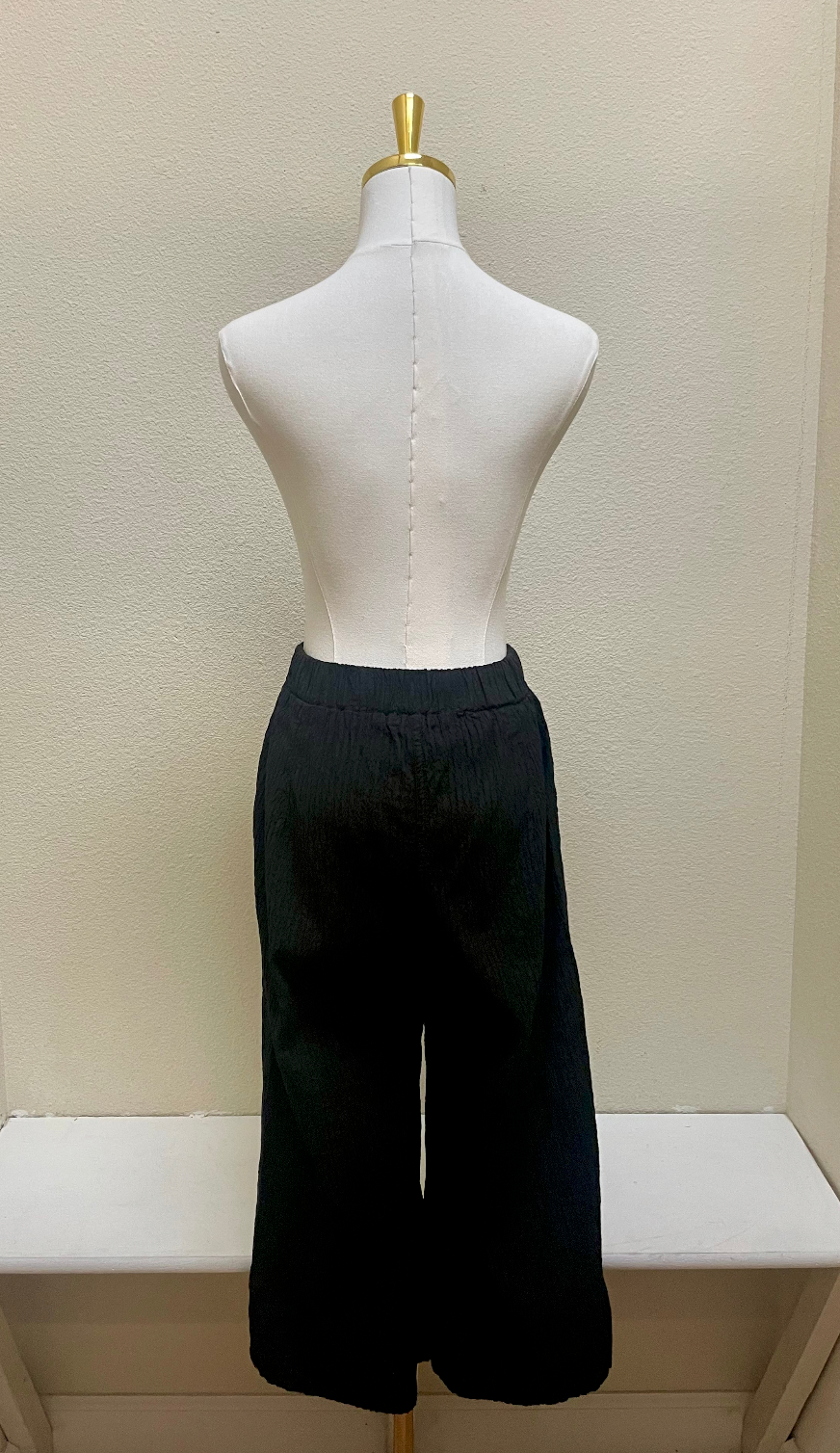 CUT LOOSE Grey Stripe Crinkle Easy Crop - 0642349