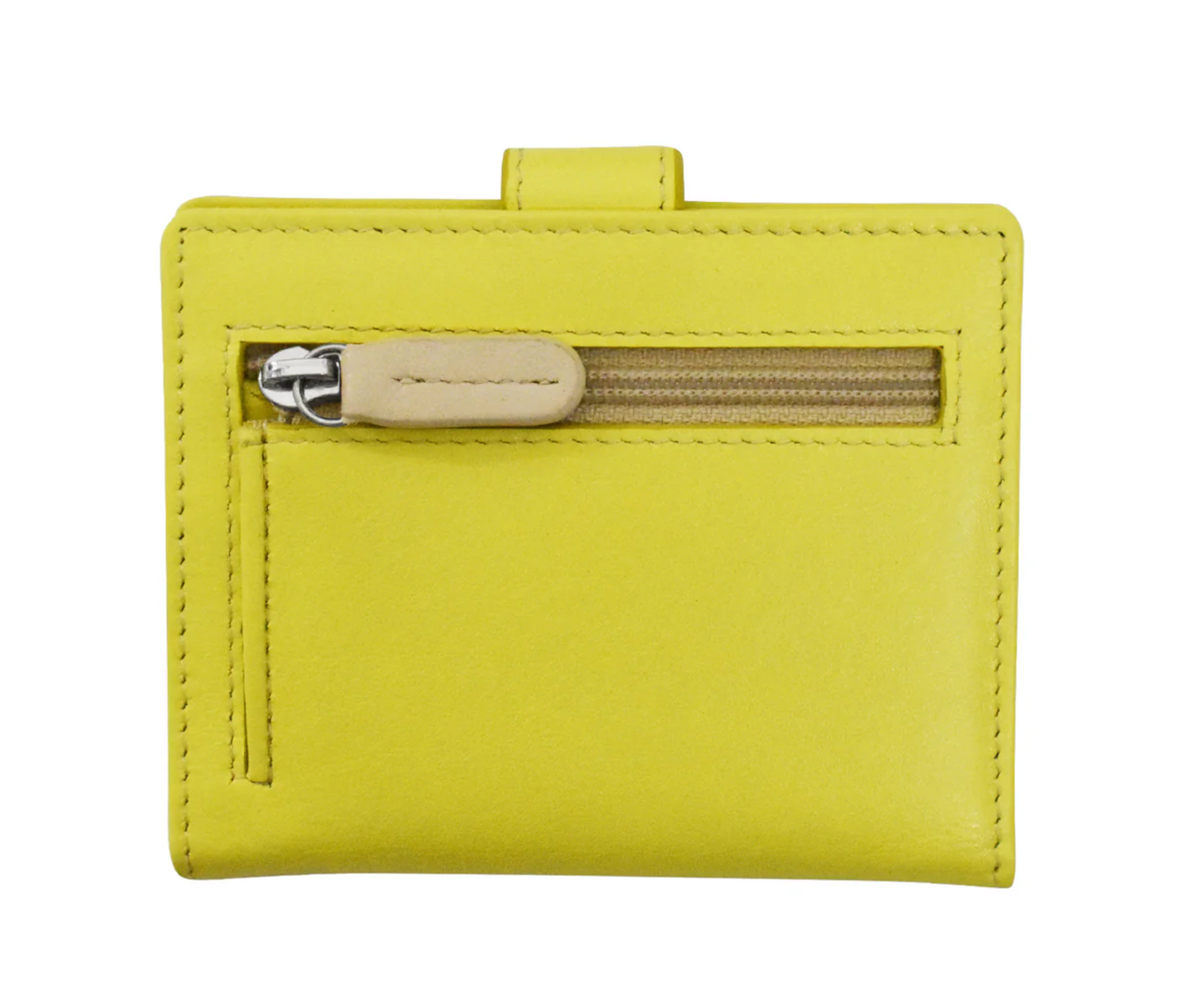 ili New York - MINI ASYMMETRIC CARD WALLET WITH TAB - 7803 - Sorrento