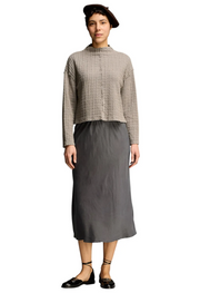 CUT LOOSE Vintage Satin Bias Midi Skirt - 6189534