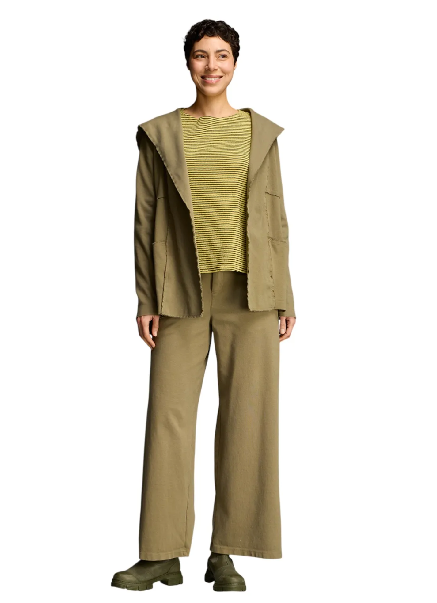 CUT LOOSE Ponti Hooded Jacket - 0608506
