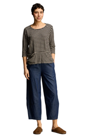 CUT LOOSE Black Stripe Pocket Pullover - 5756409